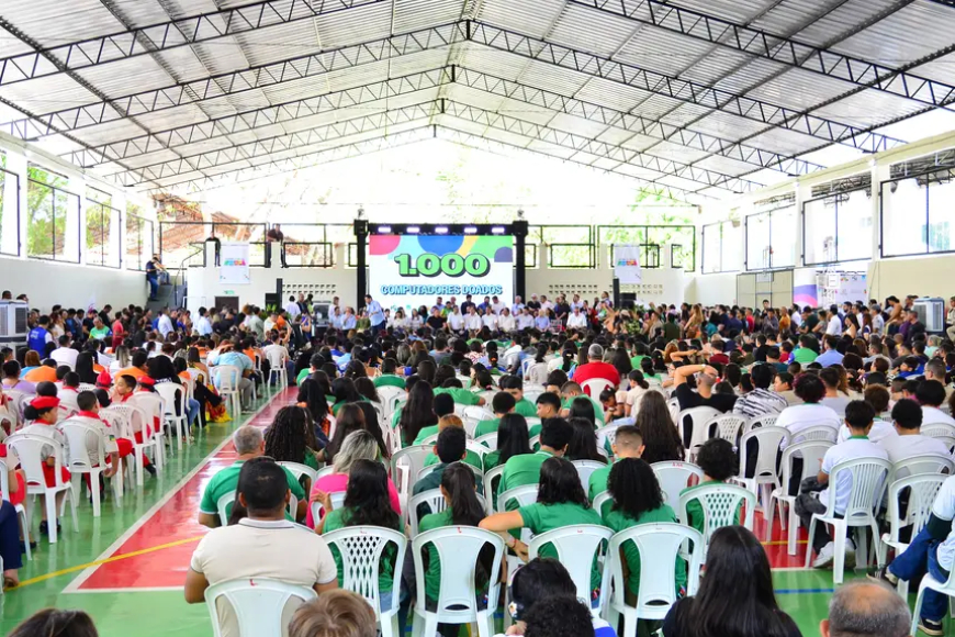 Governo do Estado recebe doação de mil computadores do Ministério das Comunicações e fortalece ensino nas escolas públicas do Amapá