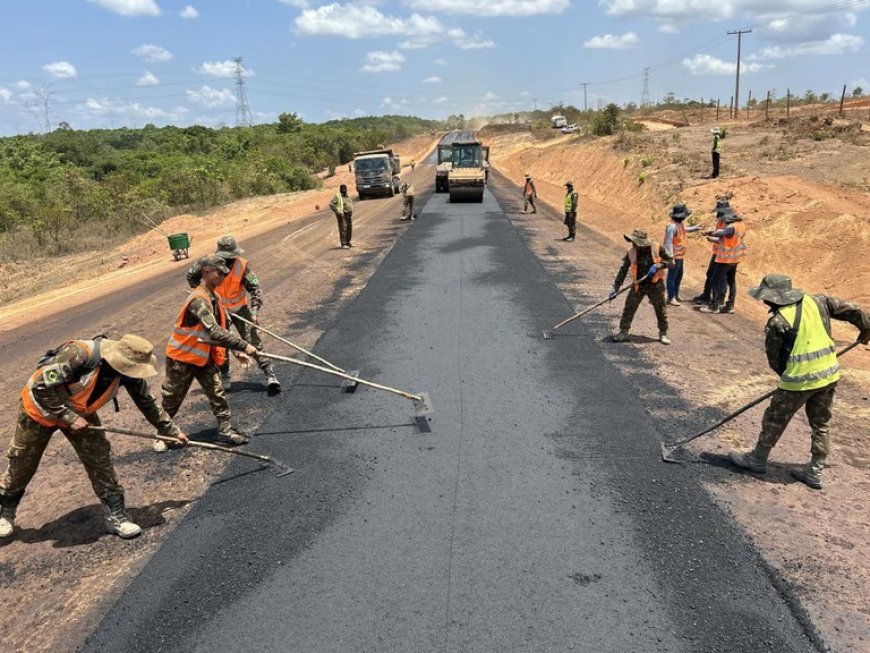 DNIT avança na pavimentação do Lote 4 da BR-156/AP, No trecho Macapá/Jari