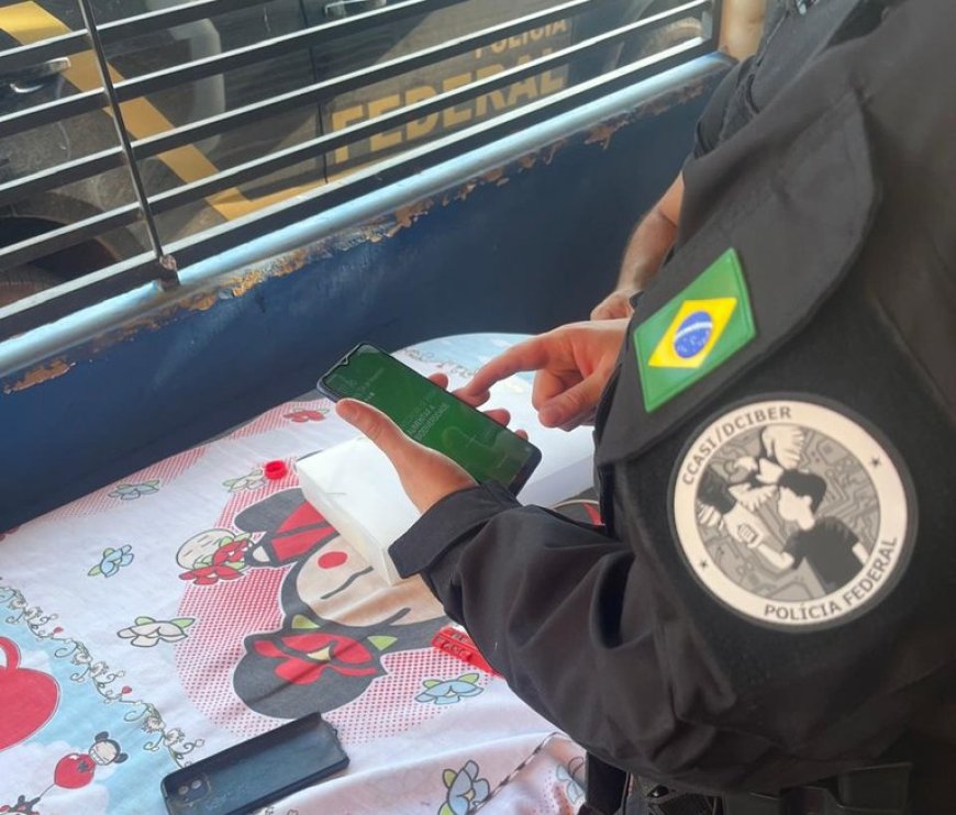 PF e Polícia Civil cumprem mandados contra abuso sexual infantil em Laranjal do Jari.