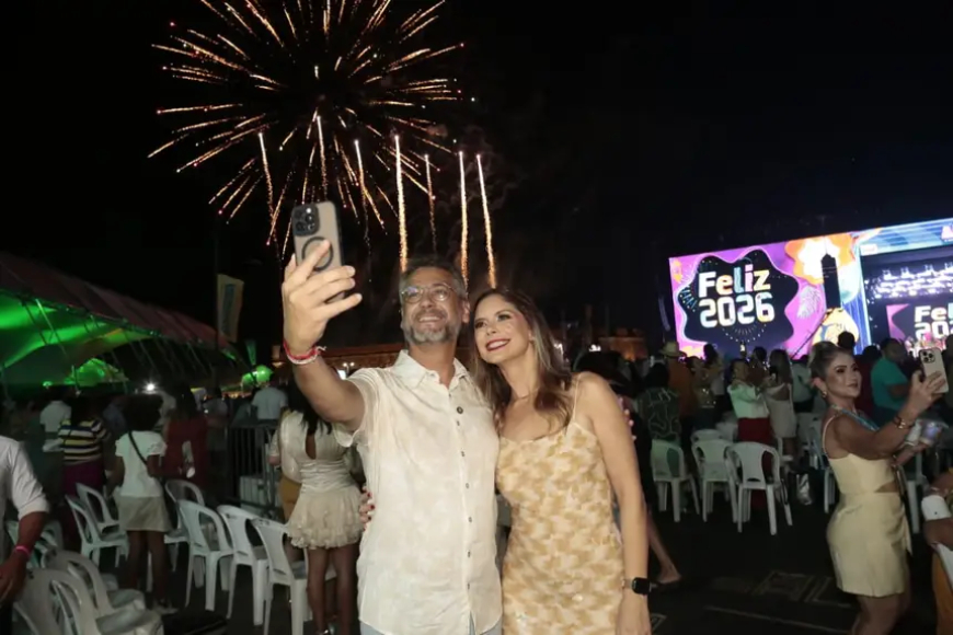 '2025 foi muito bom para o desenvolvimento do Amapá e 2026 vai ser ainda melhor', celebra governador Clécio no Maior Réveillon da Amazônia