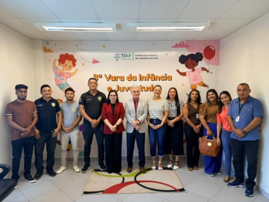 Ministério Público reforça atuação estratégica na defesa da infância durante reunião da rede de proteção em Laranjal do Jari