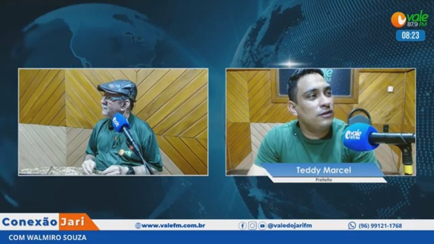 Prefeito Teddy anuncia prefeitura Mais Perto de Você - Dia do Trabalhador.