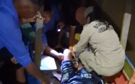 Acidente Fluvial deixa homem com as duas pernas quebradas em Vitoria do Jari.