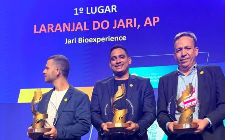 Laranjal do Jari conquista prêmio inédito na etapa nacional do Sebrae e entra para a história do empreendedorismo.