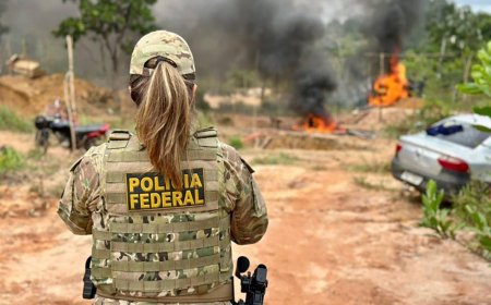 Polícia Federal  apura esquema de garimpo ilegal e lavagem de dinheiro no Amapá
