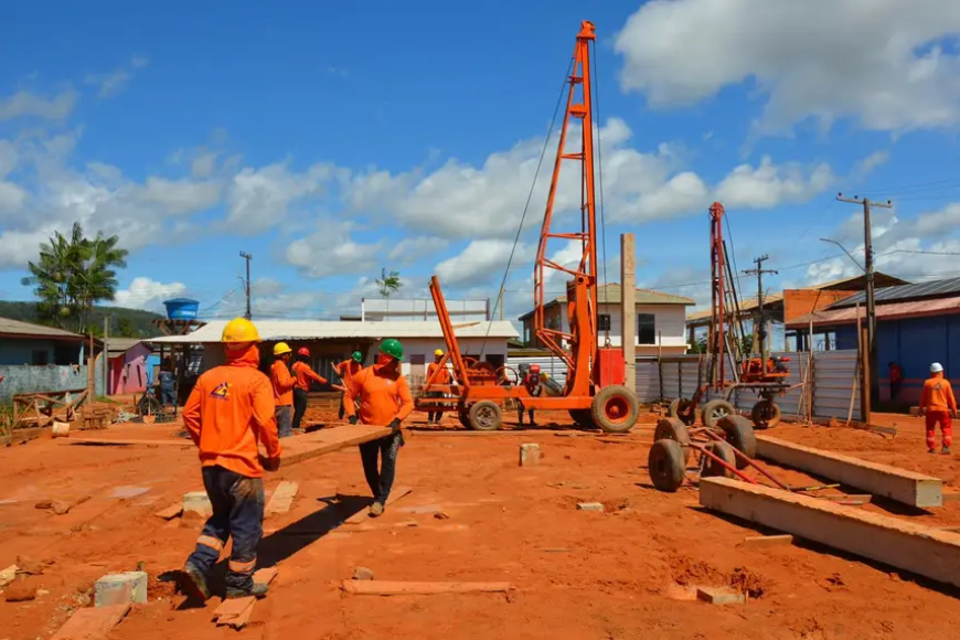 Governo do Amapá inicia construção da Escola Estadual Teotônio Brandão Vilela, em Vitória do Jari