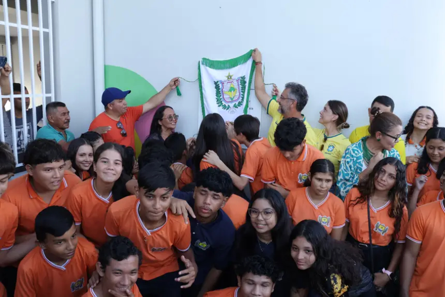 Governo do Amapá entrega Escola Estadual Jarilândia totalmente reconstruída em Vitória do Jari