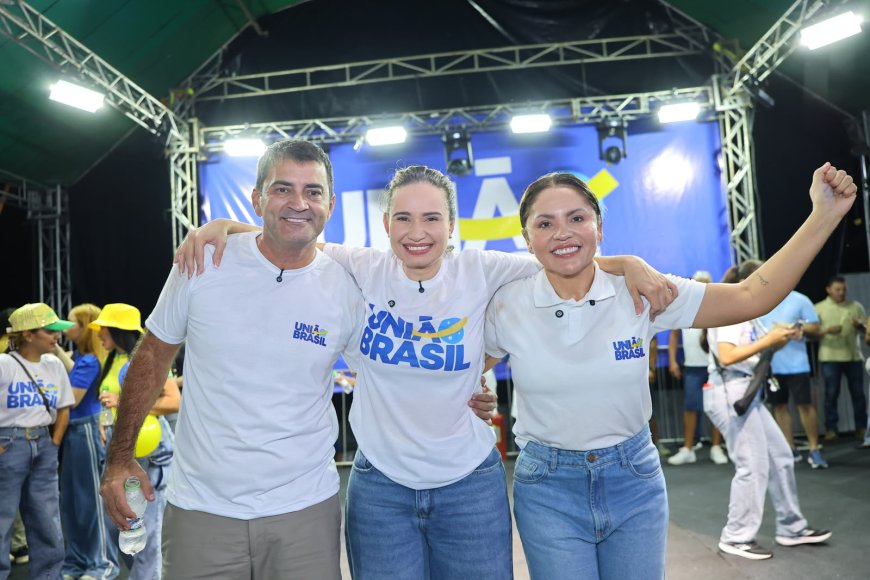 Alliny Serrão  reafirma  projeto ao Senado durante plenária do União Brasil em Laranjal do Jari
