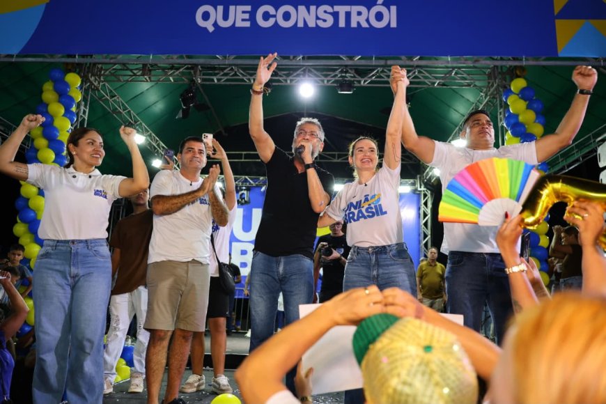 Alliny Serrão  reafirma  projeto ao Senado durante plenária do União Brasil em Laranjal do Jari