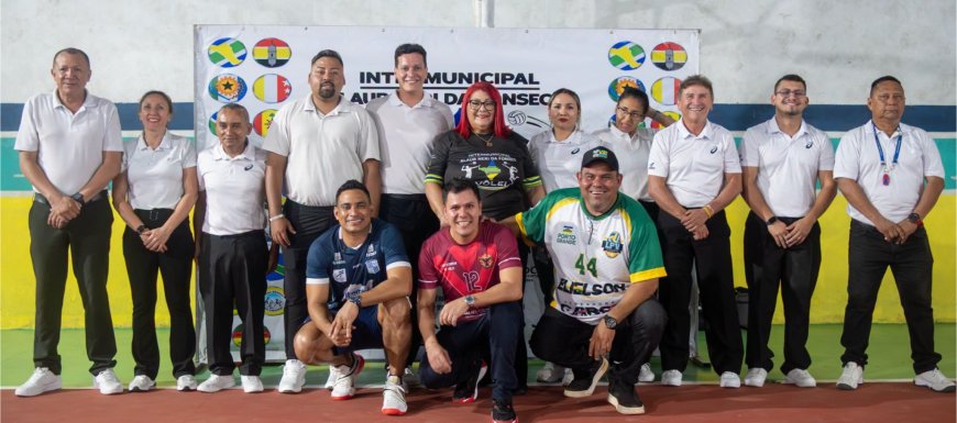 Laranjal do Jari reúne seleções de diversos municípios no Intermunicipal de Voleibol